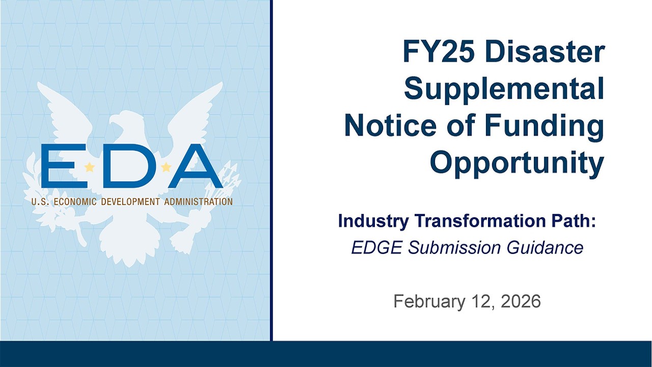 Industry Transformation Path - EDGE Submission Guidance