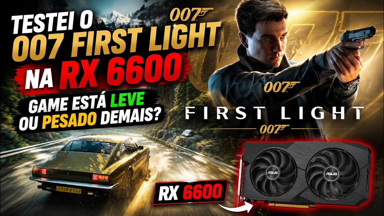 Can the RX 6600 Run 007 First Light on Ultra?