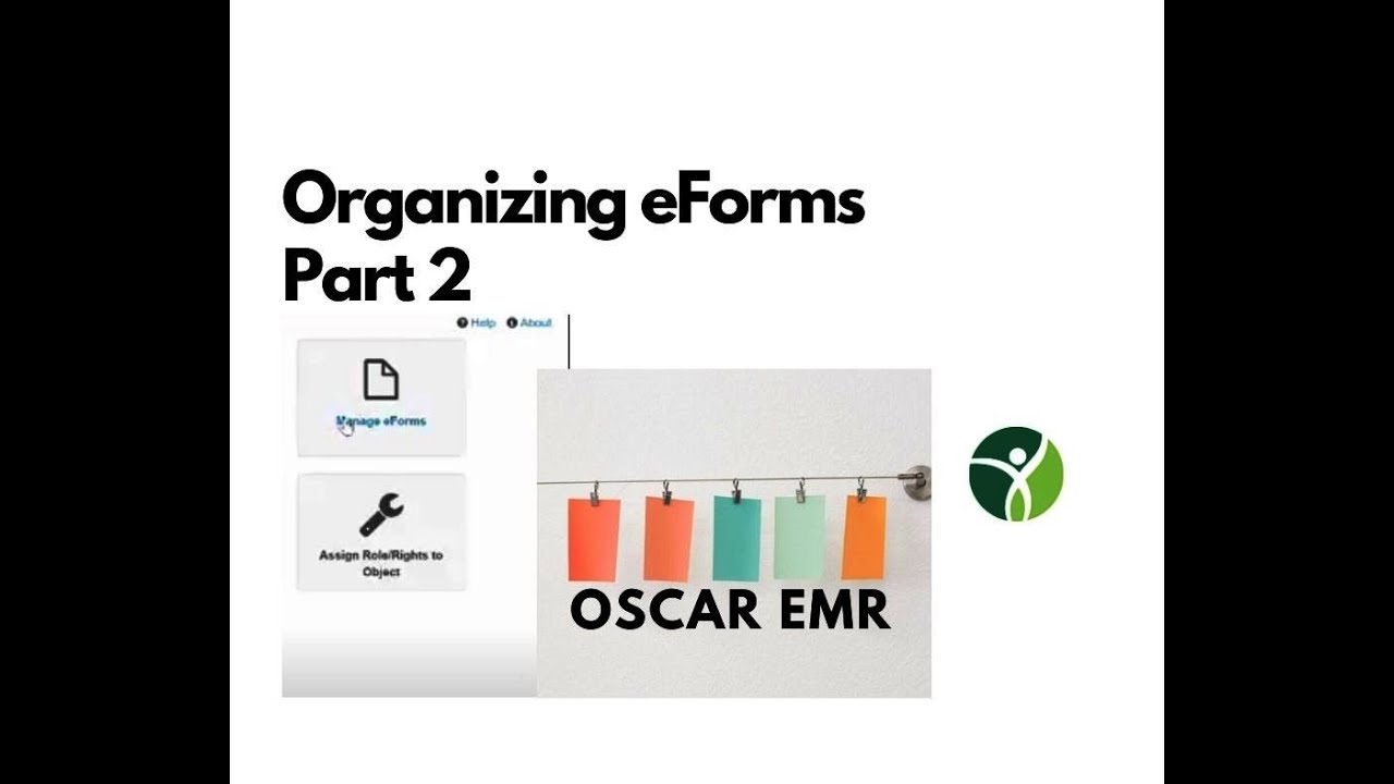 Organizing eForms - Part 2
