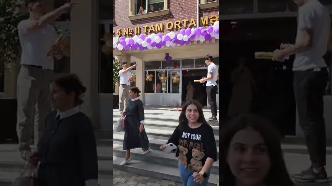 Xırdalan 5 nömrəli məktəb. Son zəng-2022🎉🎉🎉