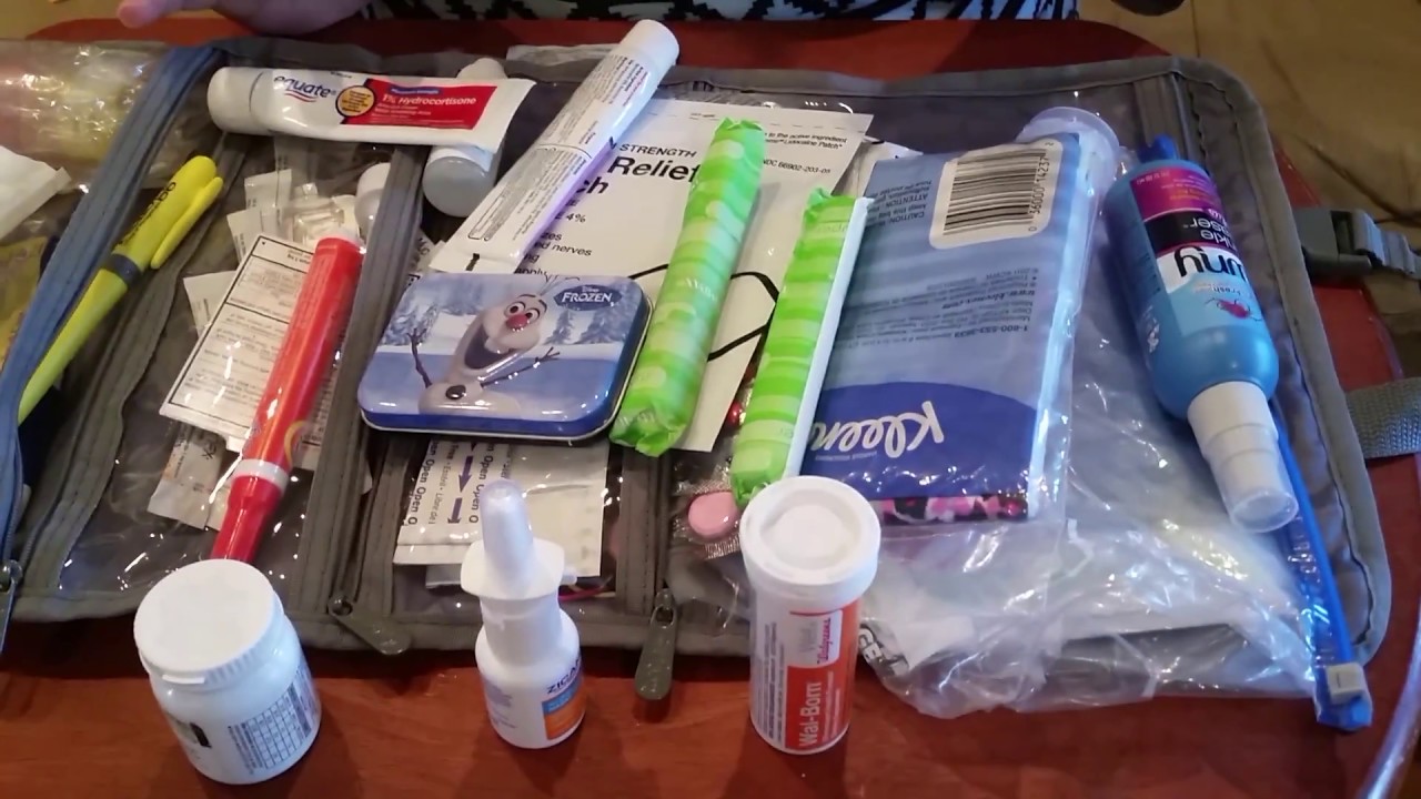 Travel Pharmacy / First Aid kit