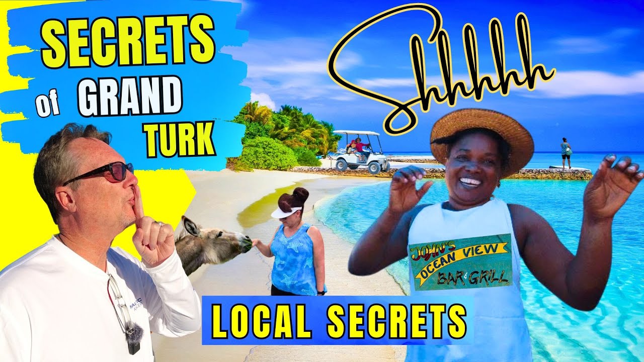 Secrets of Grand Turk by Golf Cart - Local Hangouts -  Grand Turk Hidden Secrets