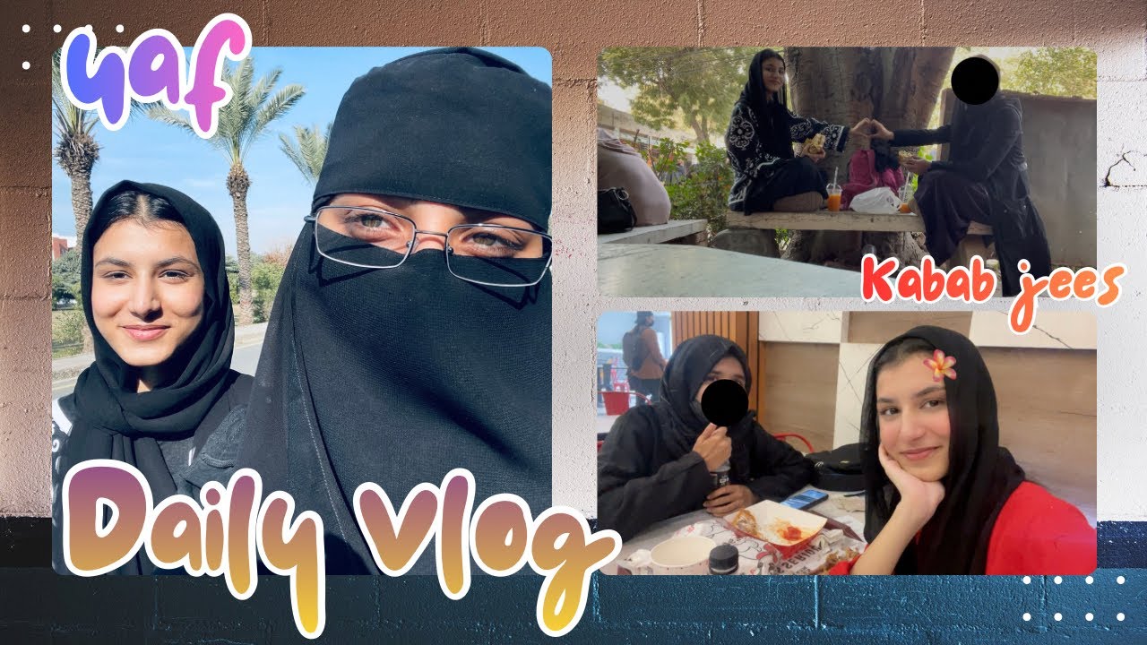 A Random Day At Uni♥️| Kabab Jees✨|
