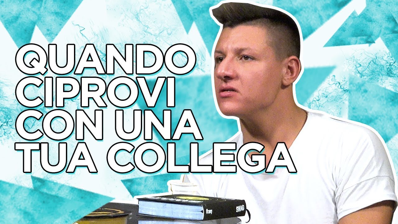 Quando ci provi con una tua COLLEGA con ENZUCCIO