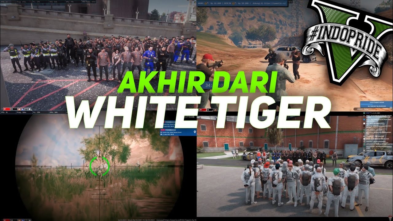 Akhir dari Ormas atau White TIger 🔥🔥🔥 | GTA V ROLEPLAY INDOPRIDE