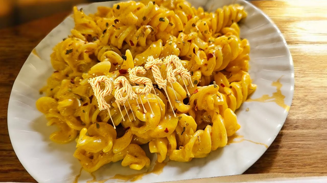  Creamy pasta 😋👌🏻 || क्रीमी पास्ता सिर्फ बन जाता है 2 मिनट में #food&naturesanj #pasta #freestyle 