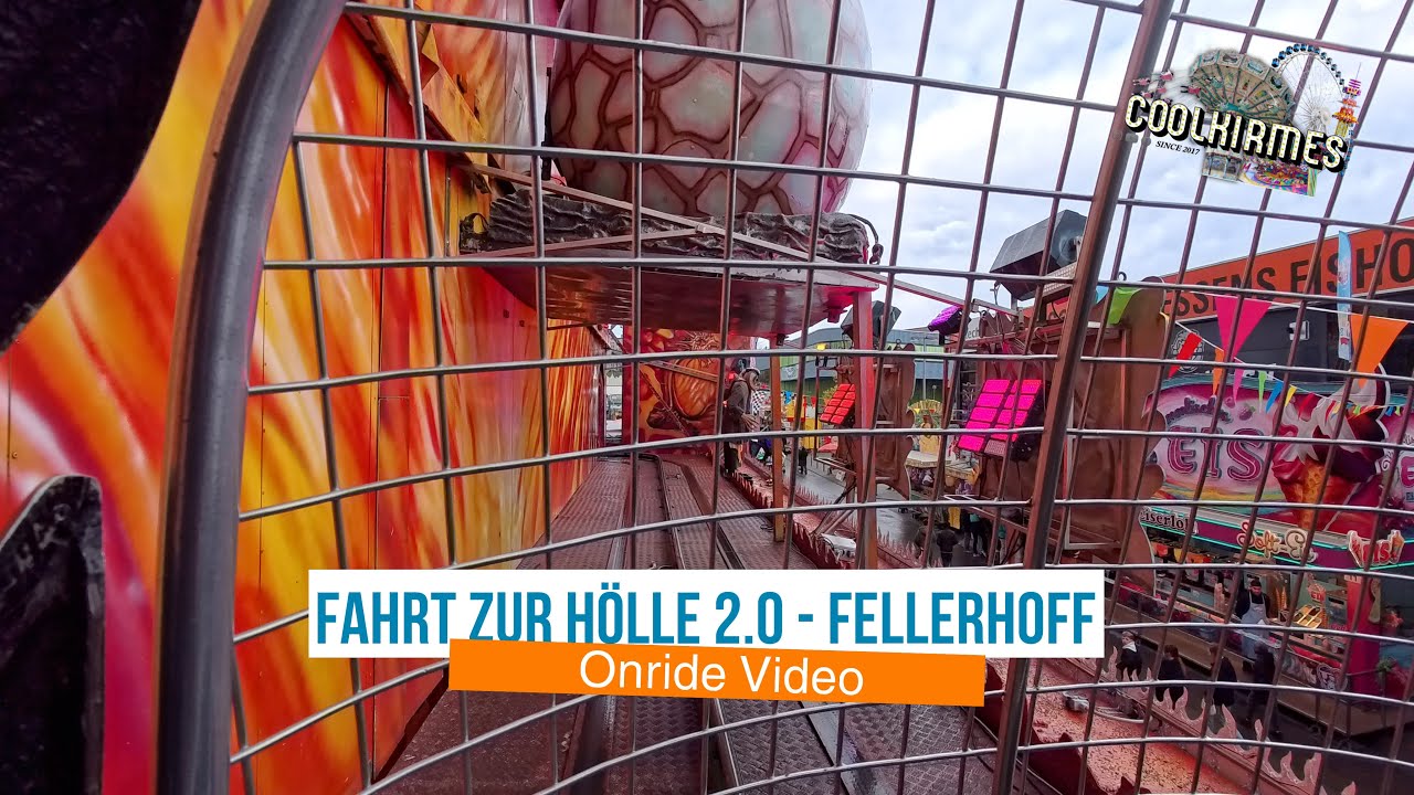 Fahrt Zur H&ouml;lle 2.0 Fellerhoff | Onride / POV [ Frankfurt Fr&uuml;hjahrs Dippemess 2026 ]