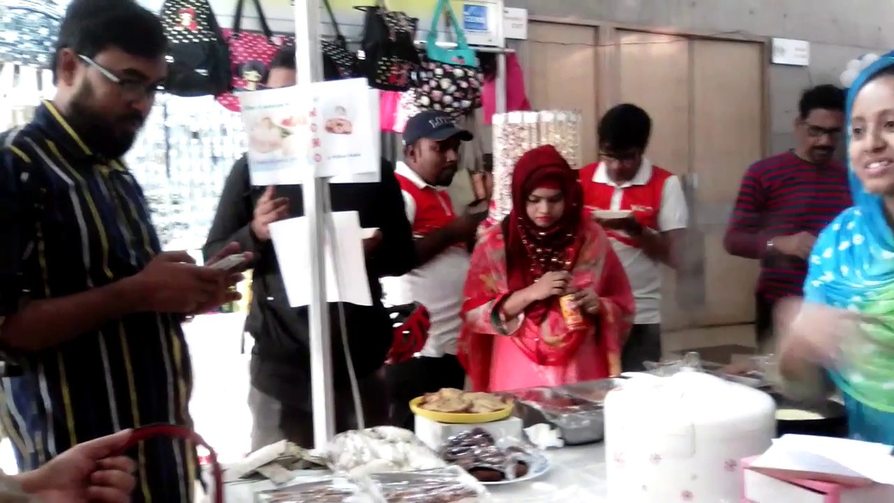 our pithar stall at Asian trade fair