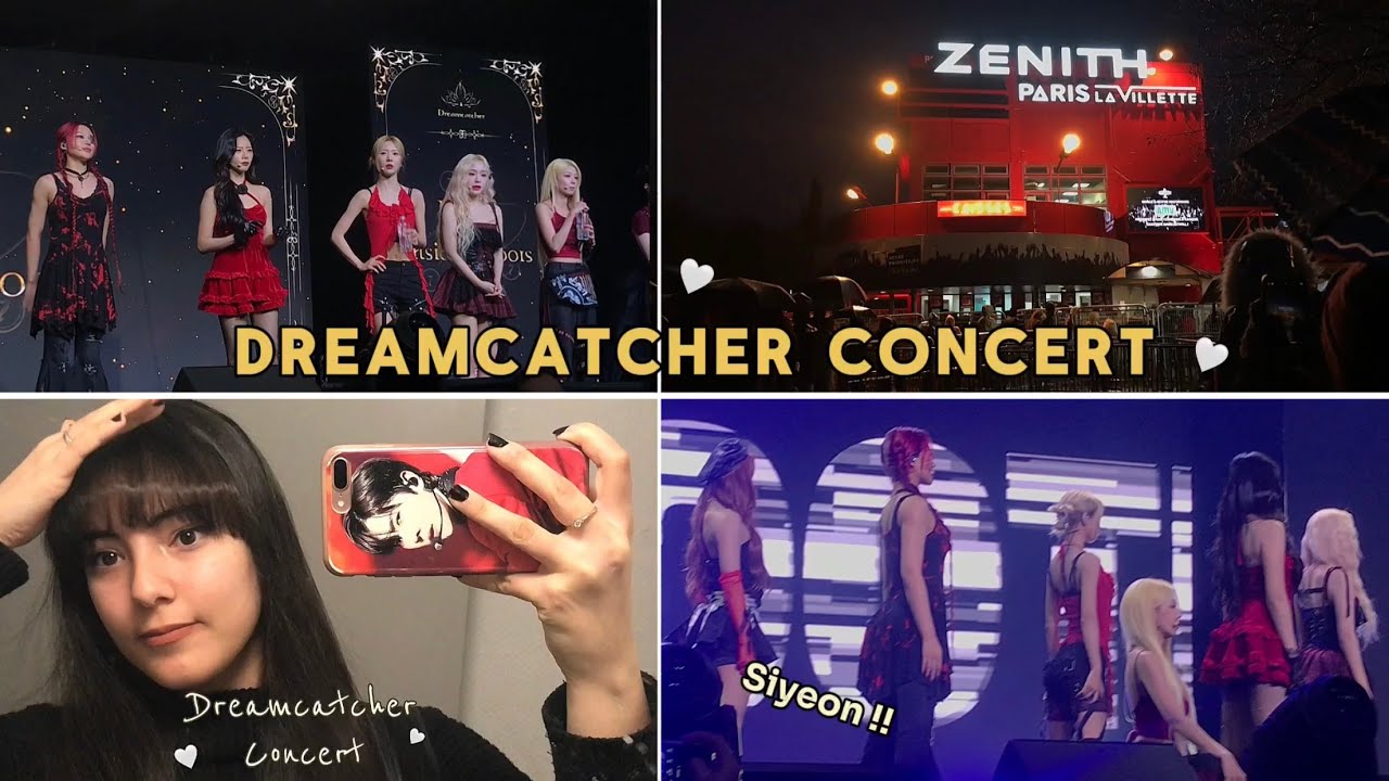DREAMCATCHER CONCERT 2024 in PARIS [Luck Inside 7 doors] Paris Vlog 🇫🇷