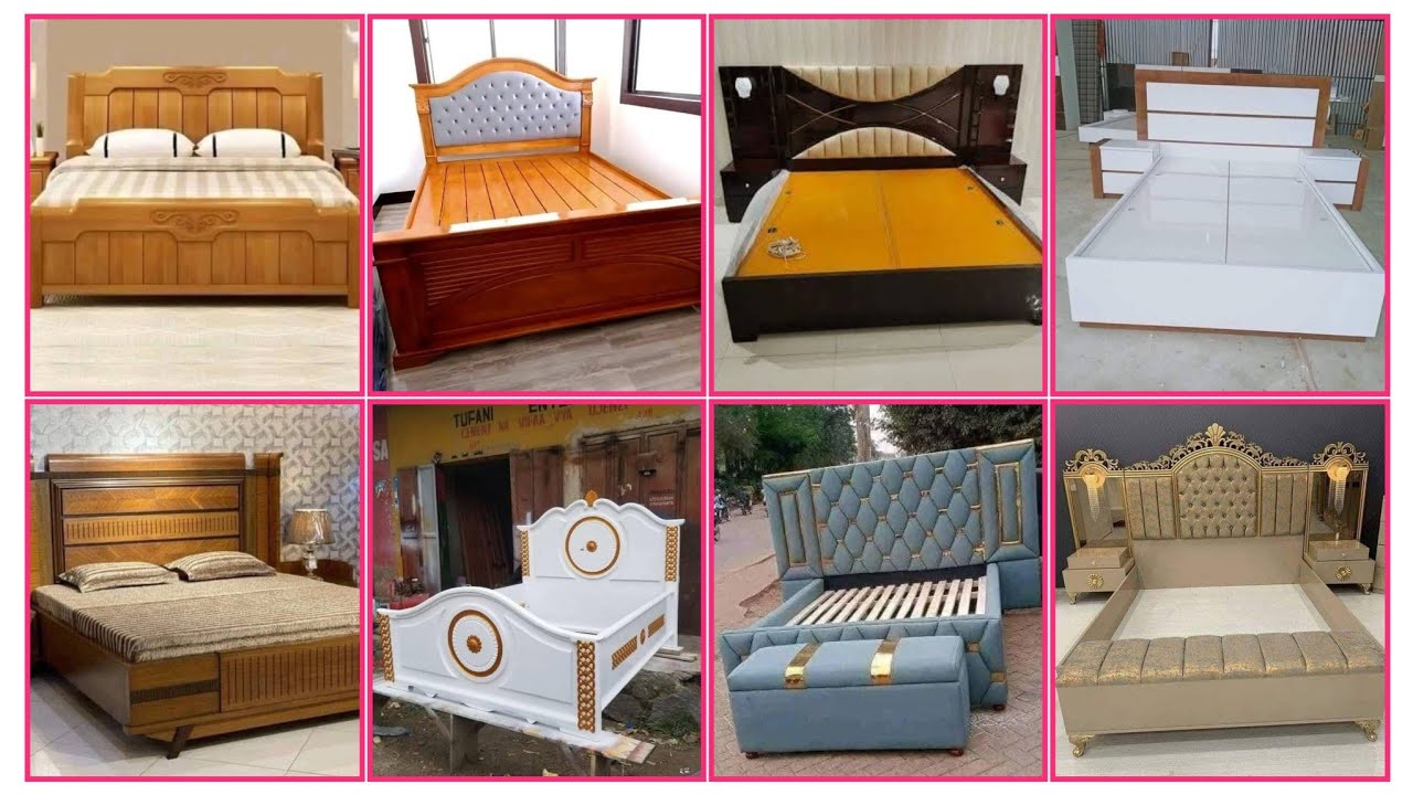 wooden bed design/solid wooden bed designs/simple wooden bed designs