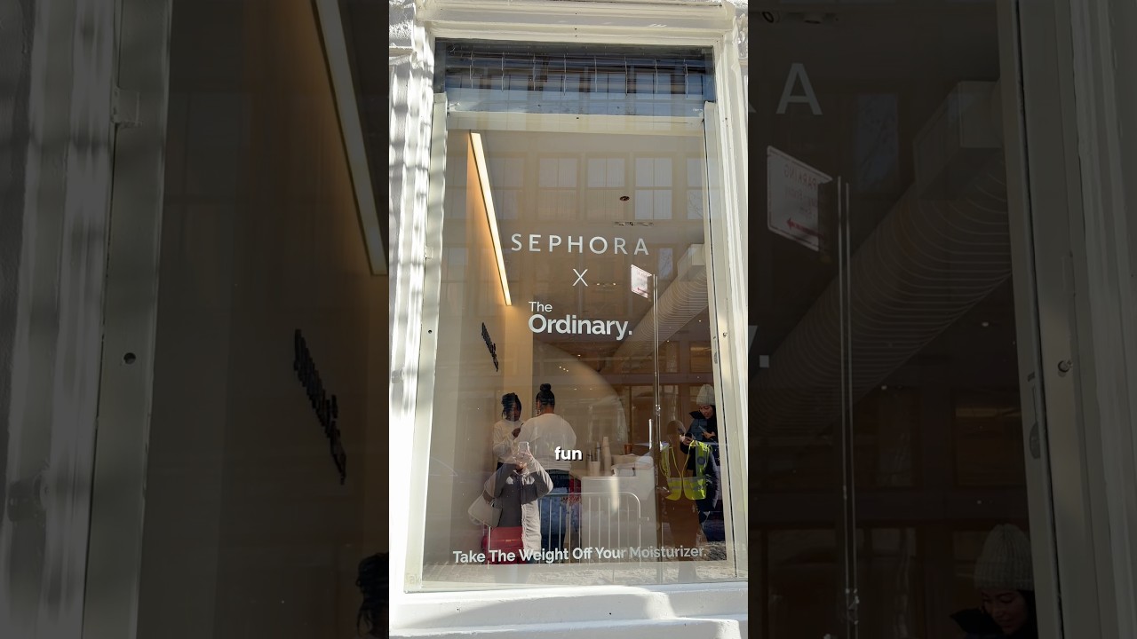 don&rsquo;t miss @theordinary  & @Sephora  pop-up happening today & tomorrow in Soho NYC🤍✨