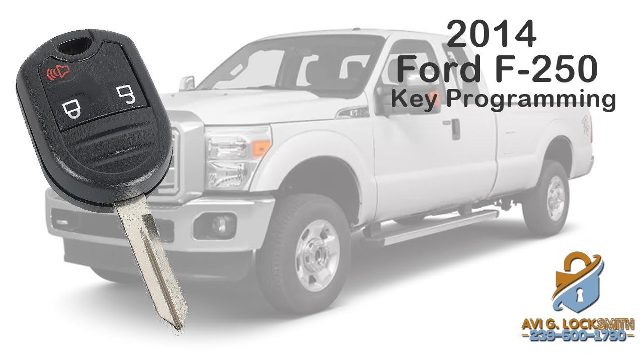 Complete Guide: 2014 Ford F250 Car Key Replacement & Remote Programming via Autel  | Avi G Locksmith