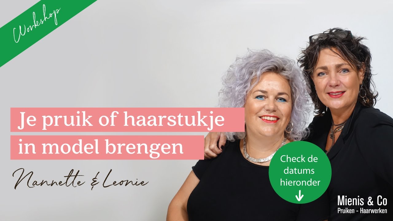 Je pruik of haarstukje in model brengen -  VERWENMIDDAG