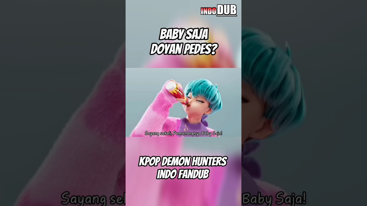 GUGUGAGA👶🍼 | INDO DUB #shorts #kpopdemonhunters #babysaja #dubindo #indodub
