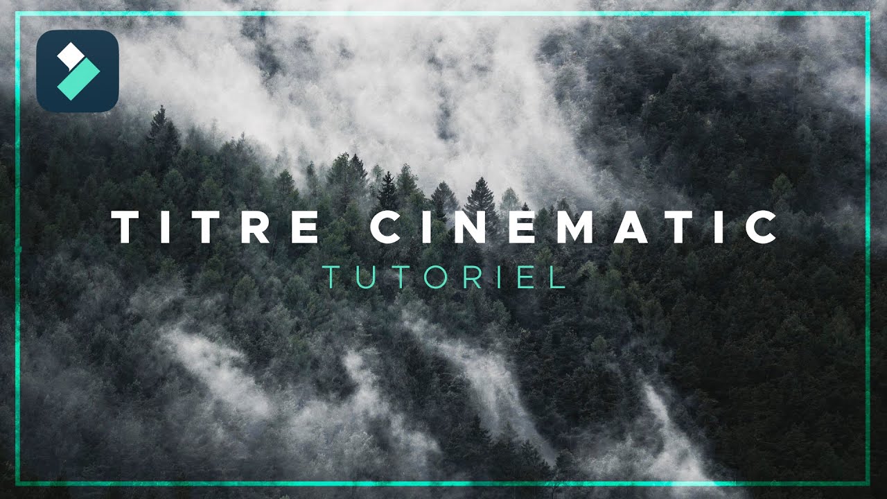 Réaliser un titre CINEMATIQUE pour vos vidéos dans Filmora || TUTO Montage Filmora