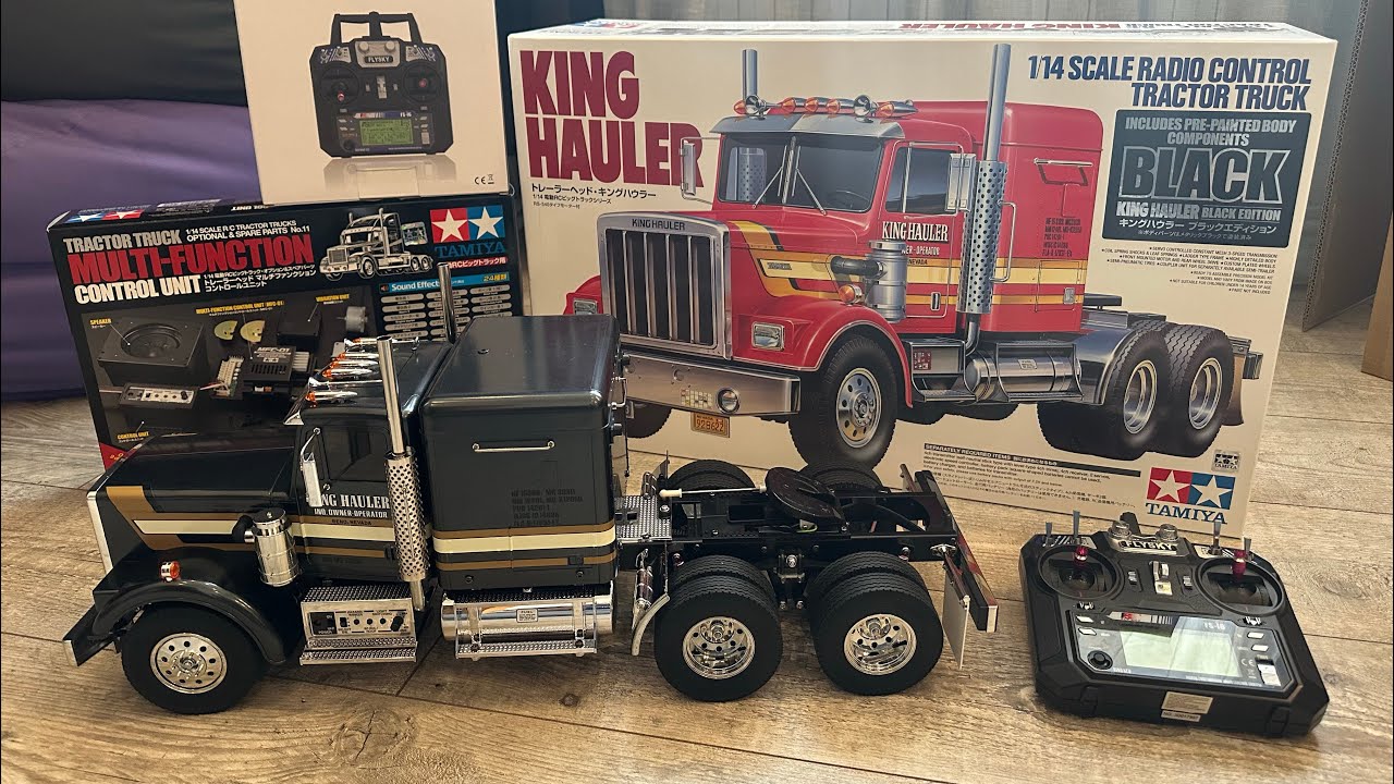 Tamiya King Hauler BLACK EDITION with MFC-01