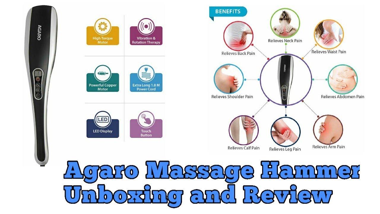 Agaro Marvel Full Body Massage Hammer Unboxing And Review