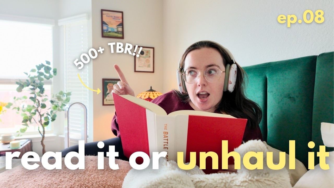 Read It or Unhaul It Ep. 8 📖 I have to read or unhaul these books!