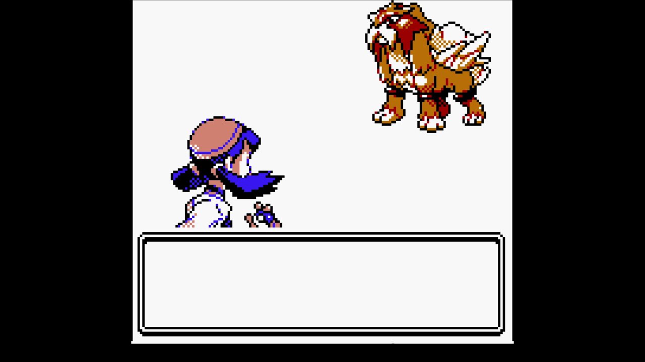 ポケモンクリスタル　エンテイ捕獲