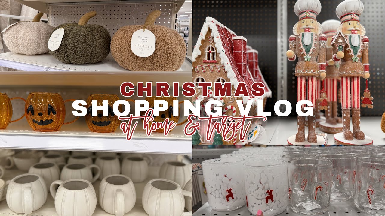 NEW! 2025 CHRISTMAS DECOR / SHOPPING FOR CHRISTMAS/ TARGET & AT HOME 🎄