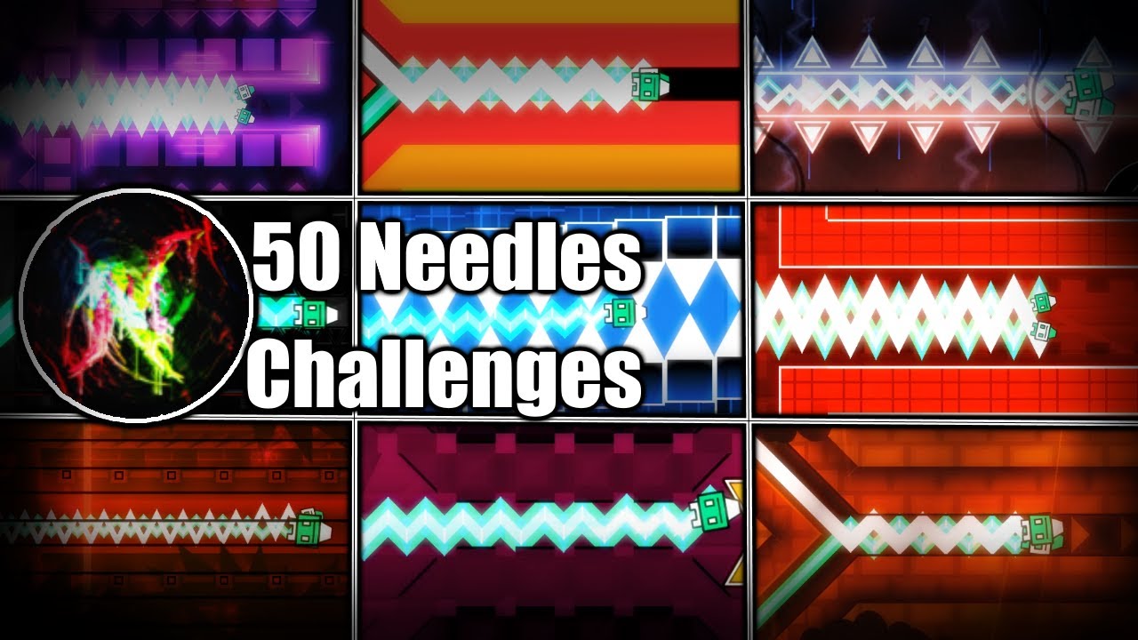 50 Needles Challenges Completed in 1 video!