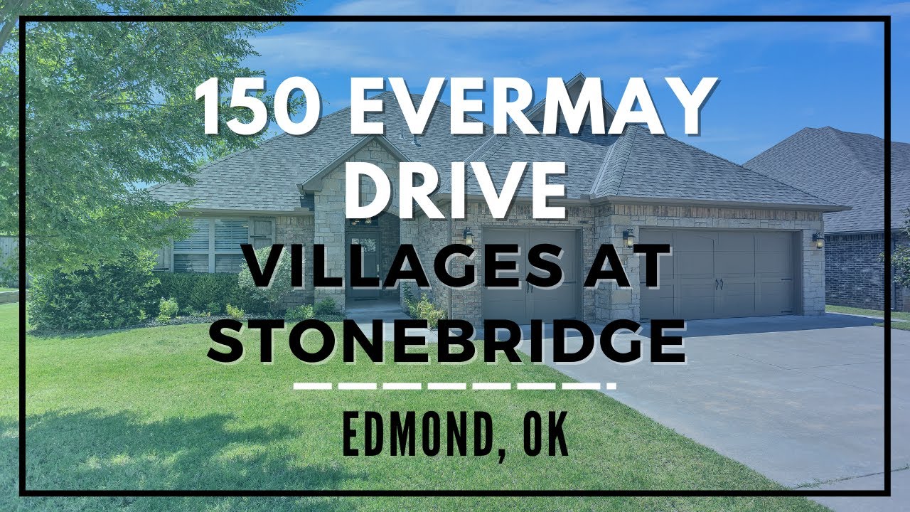 Home for Sale at 150 Evermay Dr. Edmond, OK 73013