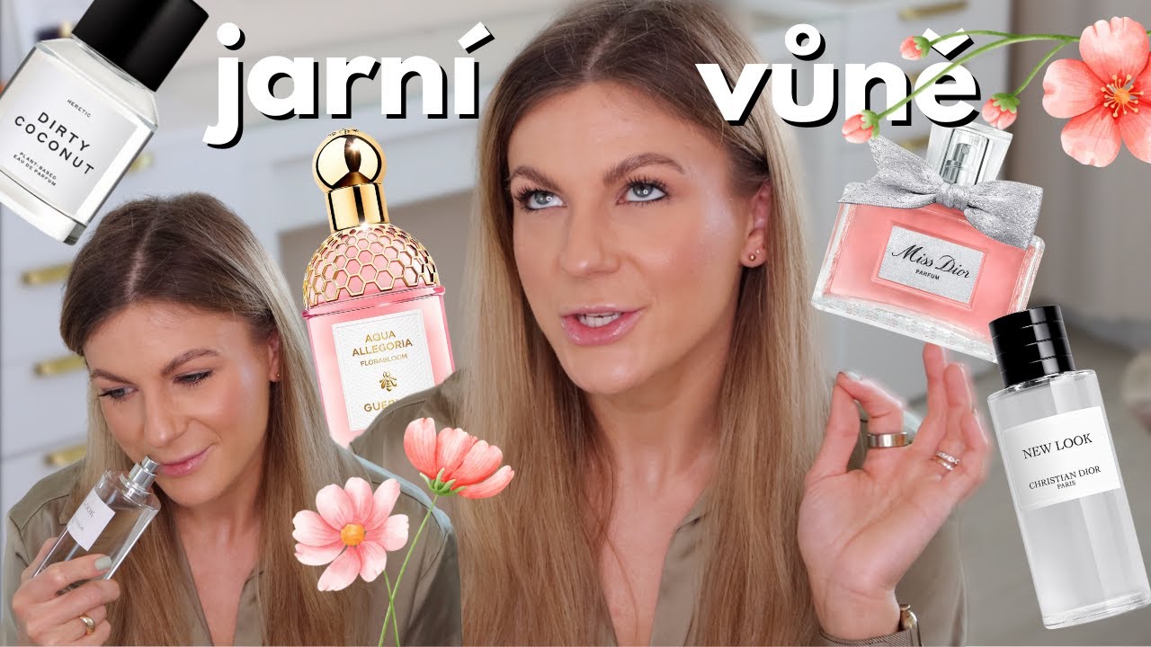 Krásné vůně na jaro & nové parfémy 2024 🌸