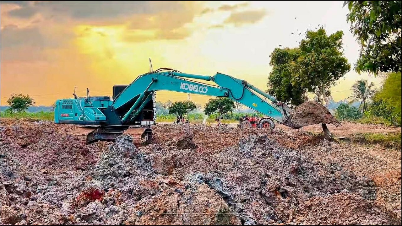 Excavator Kobelco SK200 can handle any job #kobelcosk200