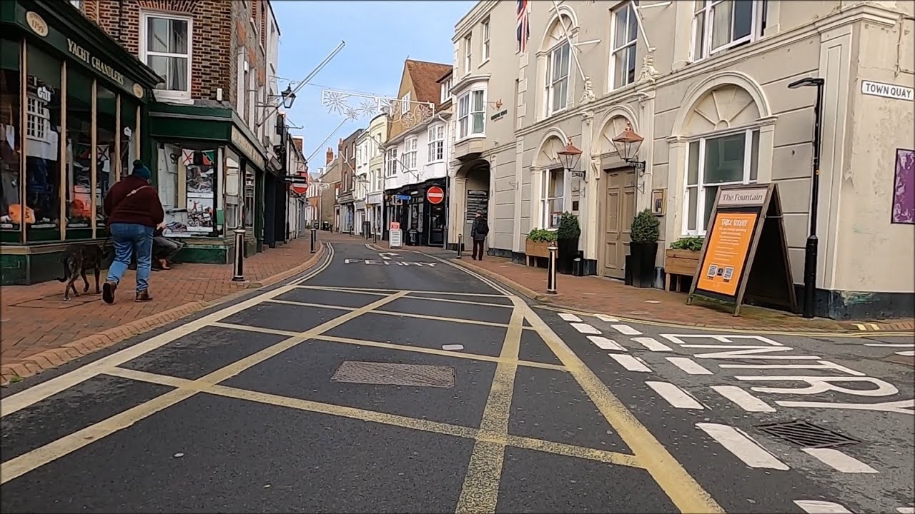 Virtual Walk - Cowes High Street - Isle Of Wight - December 2020 | kittikoko