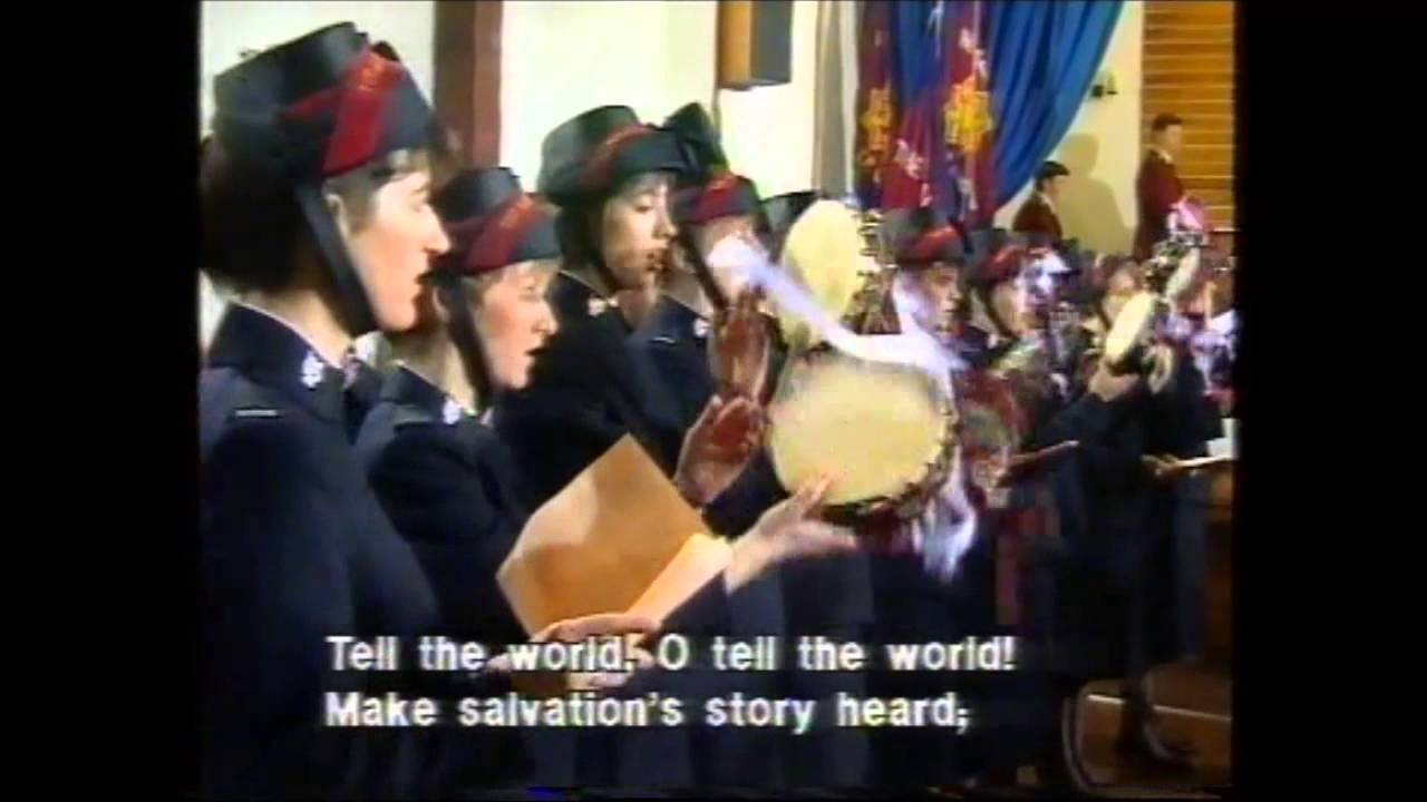 SALVATION ARMY CONGREGATIONAL SINGING 'WITNESSES FOR JESUS'