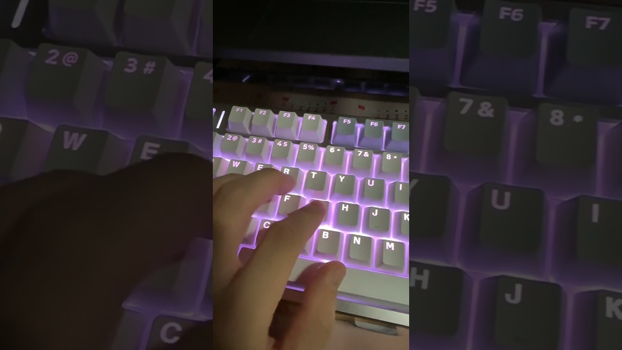 Soundtest b&agrave;n ph&iacute;m cơ MCHOSE Z75 #keyboard #mechanicalgamingkeyboard #gaming #mechanicalkeyboard