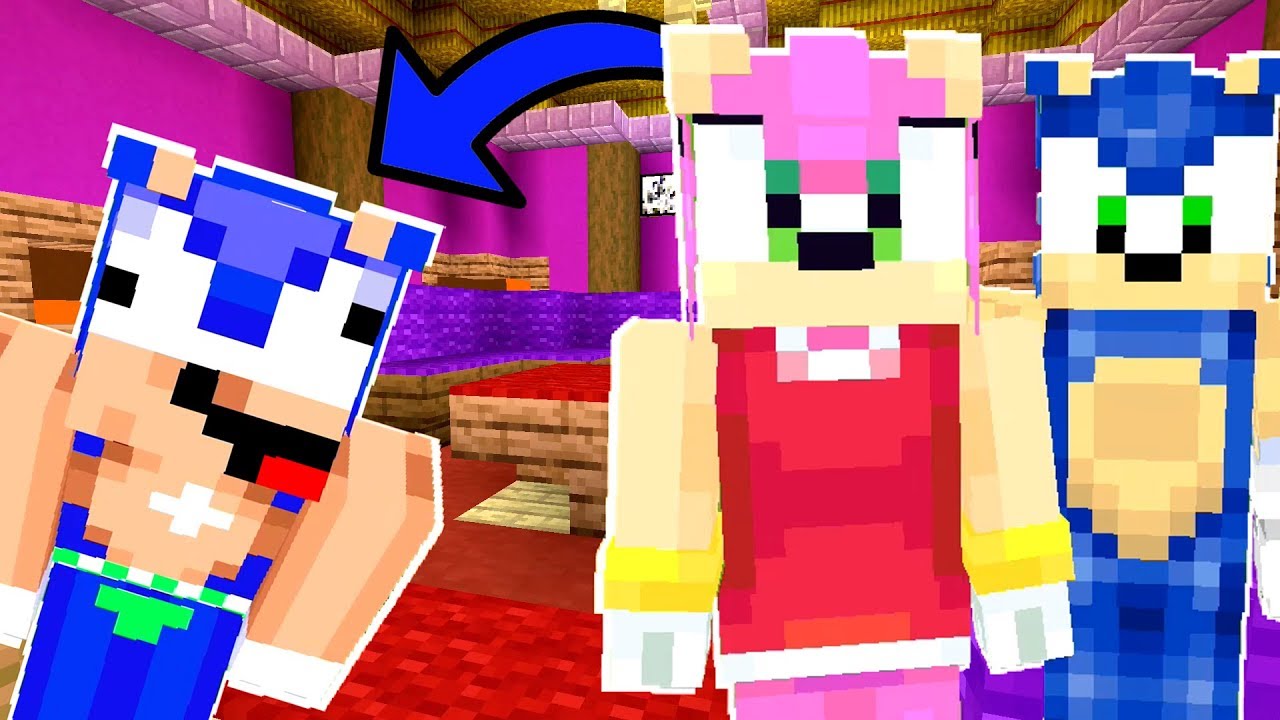 Minecraft Sonic The Hedgehog - Amy Gives Birth To Baby Sonic! [48]