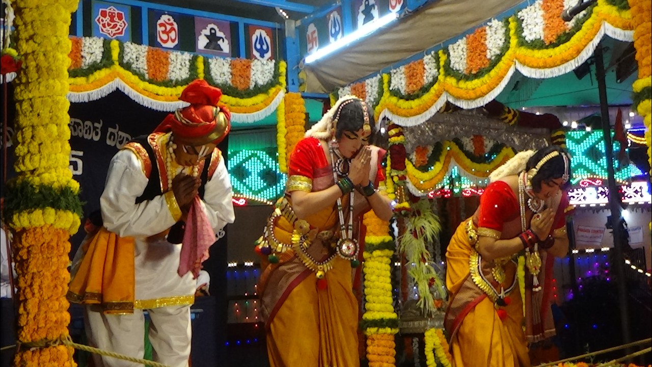 Yakshagana -- Poorvaranga - Yaare Rangana....Sujan Vitla
