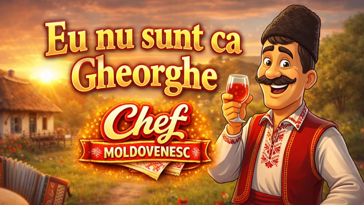 Chef Moldovenesc 🔥 Eu nu sunt ca Gheorghe (Official  Audio)