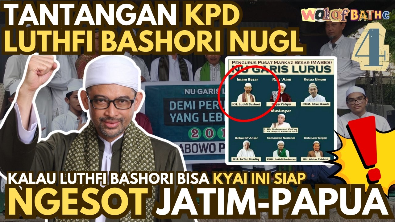 NUGL LUTHFI BASHORI NGAMUK2, KYAI X UNGKAP BOSHOKNYA LUTHFI  || WAKAF 