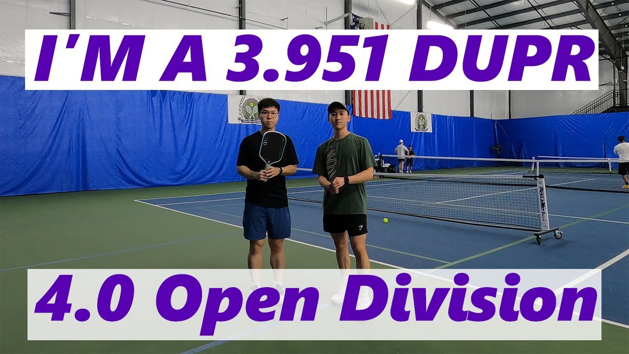 I'm a 3.951 DUPR Playing in a 4.0 Open Tourney - Oakhurst, NJ