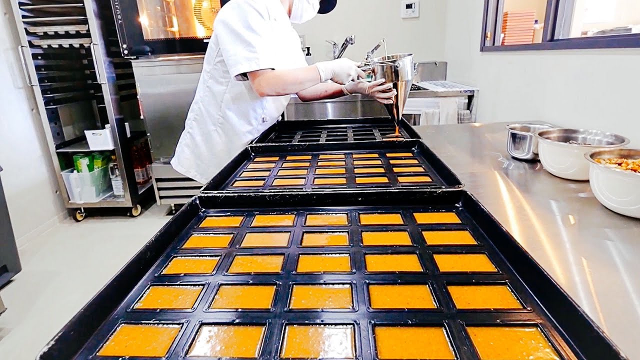 元製菓講師が本気で作る！1日1000個売れる 焼きたてフィナンシェ求めて常連が殺到！仕込みから密着取材【ASMR】Japanese handmade baked sweets making