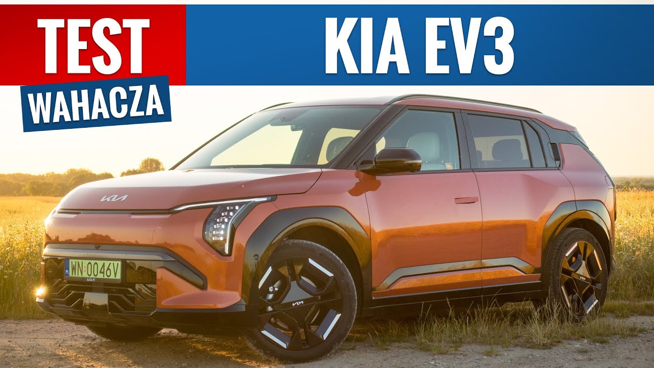 KIA EV3 2025 - TEST PL (GT-Line 204 KM 81,4 kWh) Naprawdę udana, niekoniecznie w tej wersji