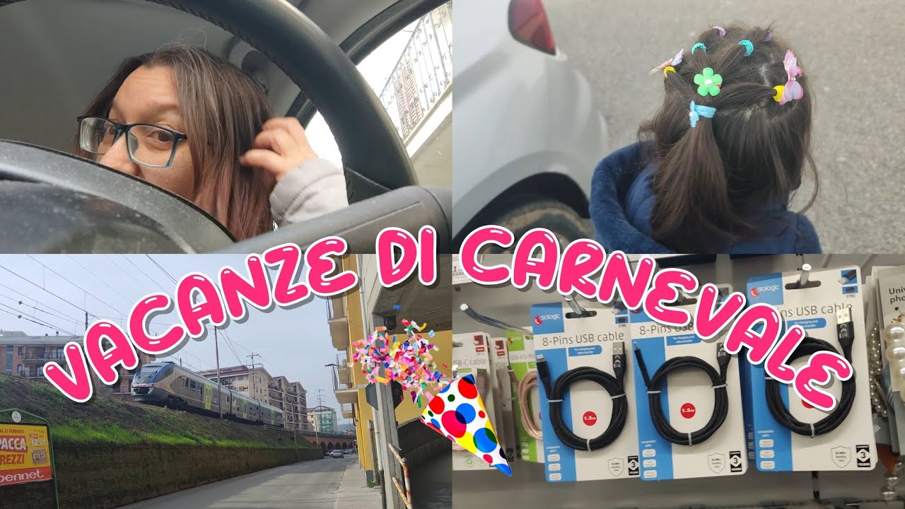 🥳VACANZE CARNEVALE🥳tra USCITE,