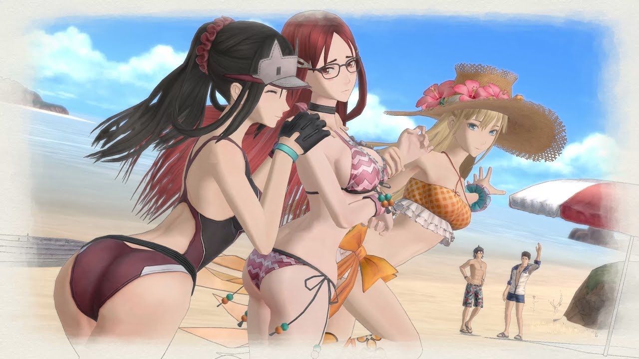 [PC] Valkyria Chronicles 4 - Extra Story: Squad E, to the Beach! DLC (All A-Rank & Swimsuit Aces)