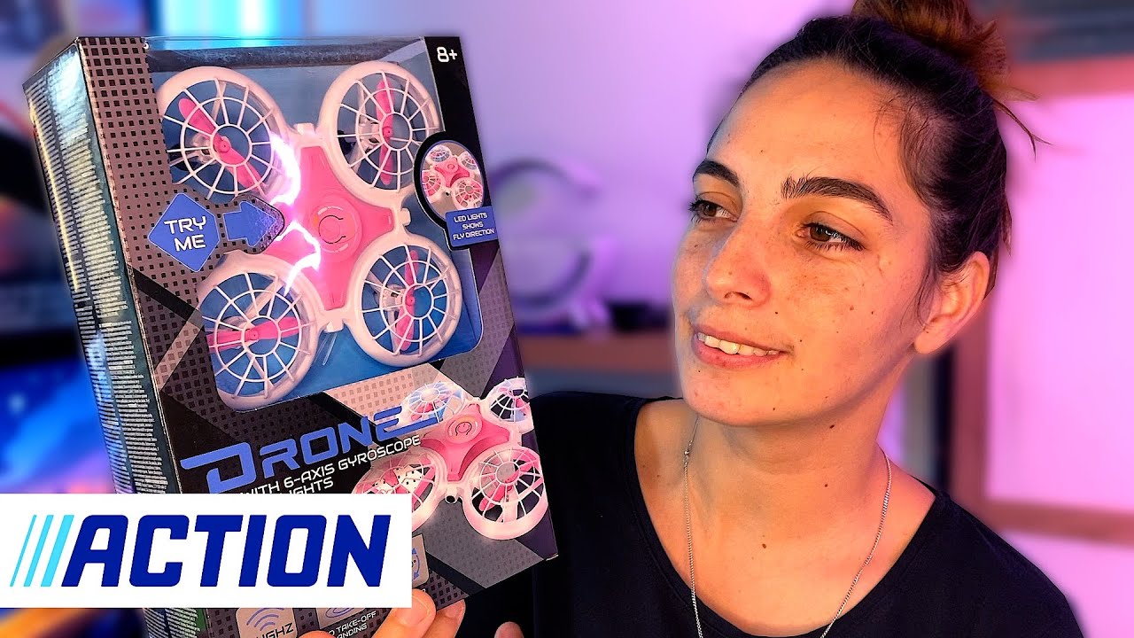 Drone avec led de chez ACTION est-il fait pour les enfants ? ￼