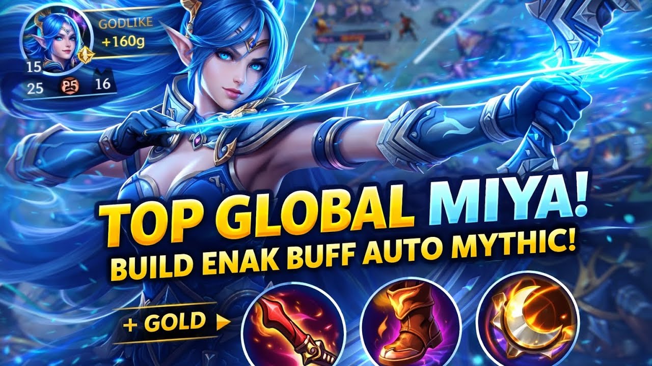 Gila! Miya Attack Speed Gak Masuk Akal | Auto Savage