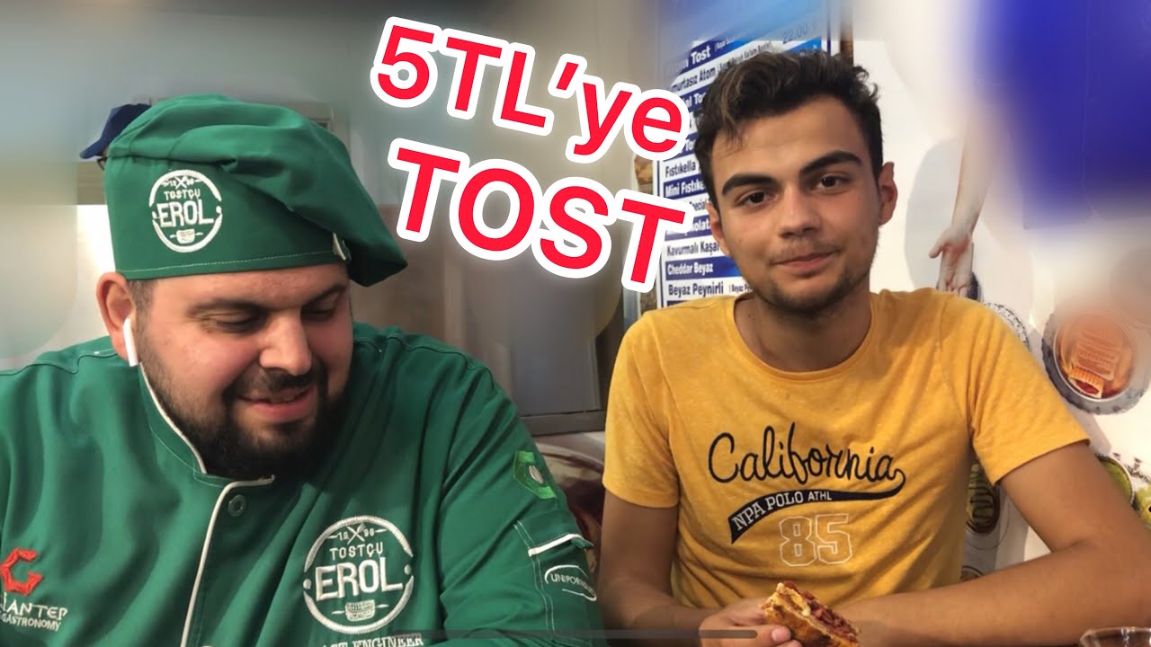 TOSTÇU EROL’da 5TL’ye TOST YEDİK (EKONOMİK TOST)