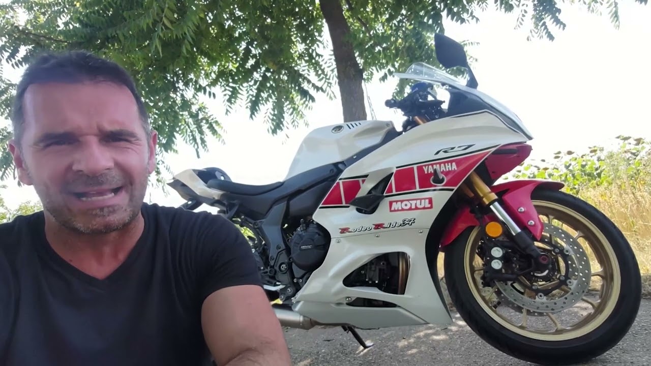 Yamaha R7 (2022) - Kicsi bohóc a cirkuszban! / Little clown in the circus!