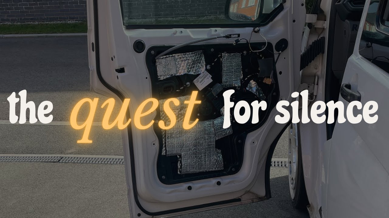 Does Sound Deadening actually do anything? - MTB Van Build e.p22