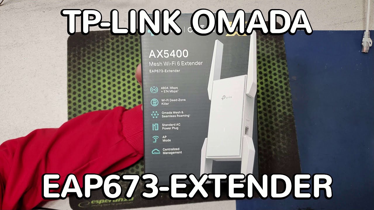 EAP673-EXTENDER TP-LINK OMADA - Najnowszy punkt dostępowy, a NIE WZMACNIACZ WIFI