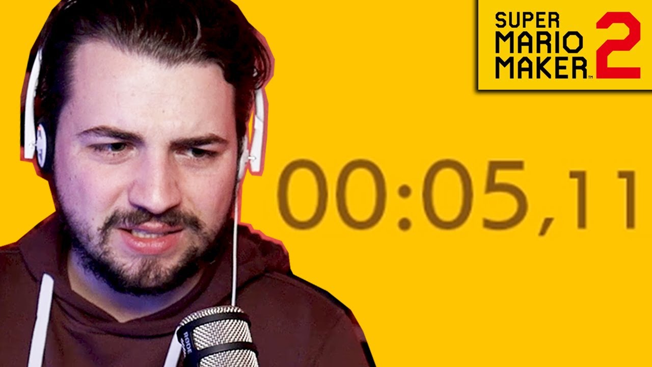 Troll - Level in 5 Sekunden 🛠️ Super Mario Maker 2 Online