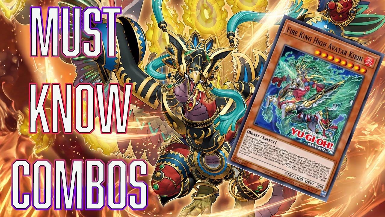 Yu-Gi-Oh! Fire King Combos YOU MUST KNOW!