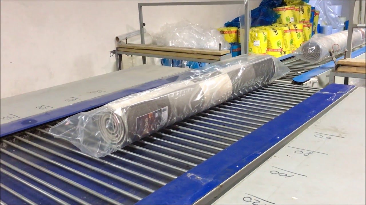 AUTOMATIC PACKING MACHINE FOR CARPET & RUG - OTOMATİK HALI POŞETLEME MAKİNESİ