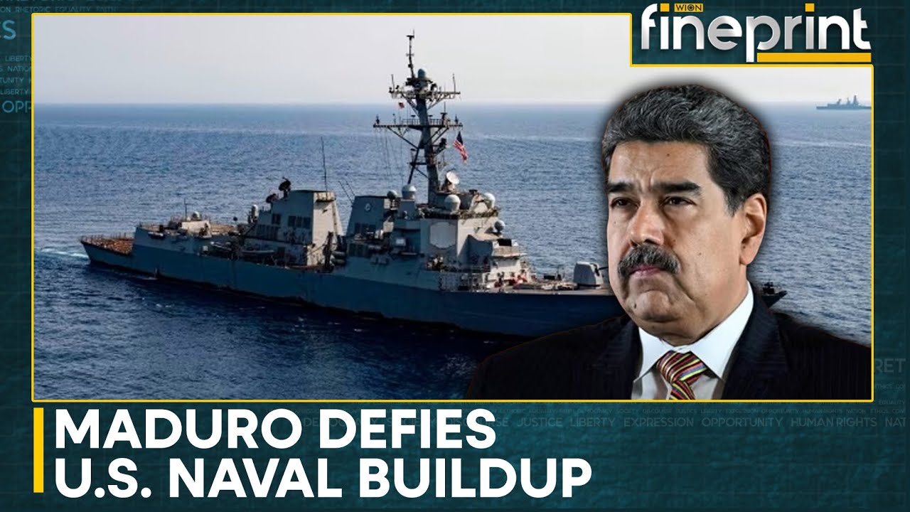 Venezuela Deploys Warships, Drones as US Destroyers Draw Near | WION Fineprint